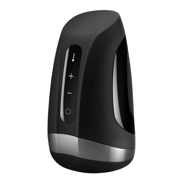 Мастурбатор Satisfyer Men Heat Vibration імітатор мінету, підігрів, вібрація та стимуляція головки