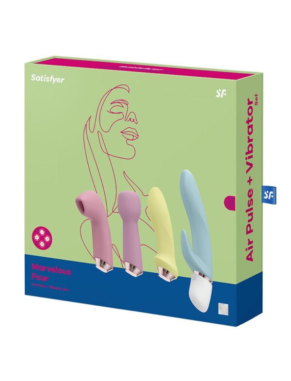 Подарунковий набір секс-іграшок Satisfyer Marvelous Four