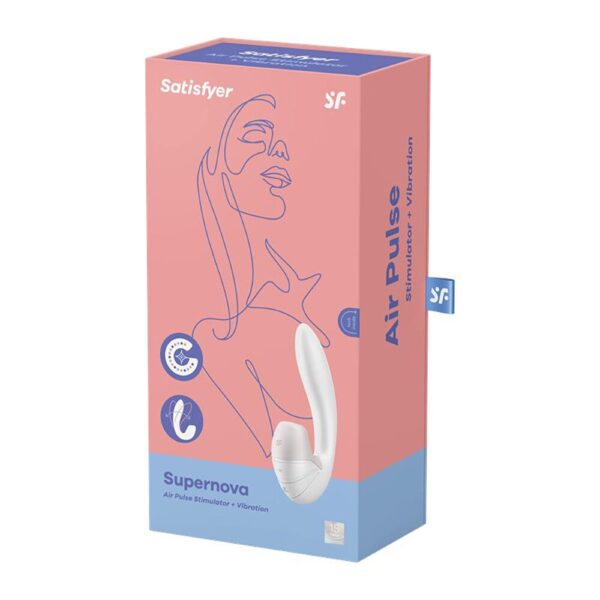Вакуумний вібратор Satisfyer Supernova, 2 положення ствола