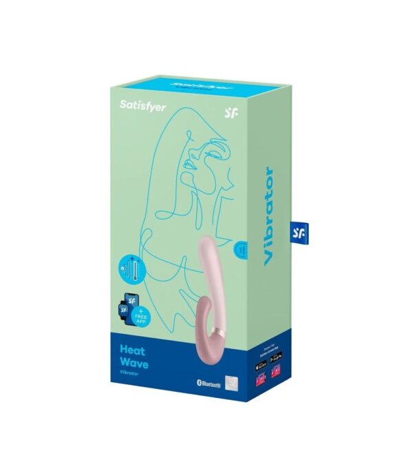 Смарт вібратор-кролик із підігрівом Satisfyer Heat Wave