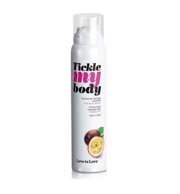 Масажна піна Love To Love TICKLE MY BODY Passion Fruit (150 мл) зволожуюча