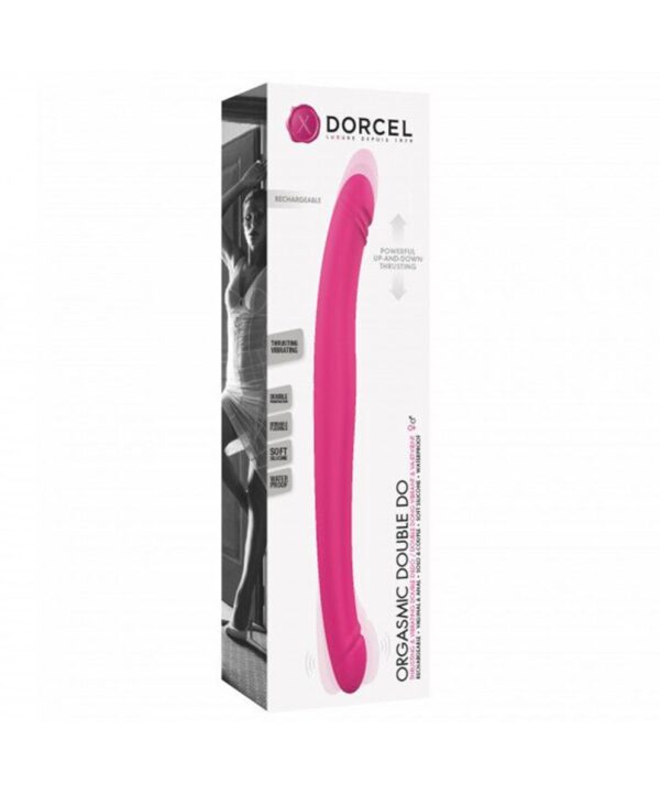 Вібратор-пульсатор двосторонній Dorcel ORGASMIC DOUBLE DO