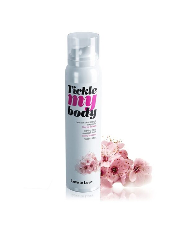 Масажна піна Love To Love TICKLE MY BODY Cherry Blossom (150 мл)