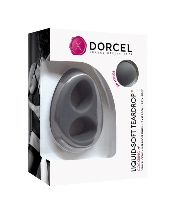 Ерекційне кільце Dorcel Liquid-Soft Teardrop для члена і мошонки