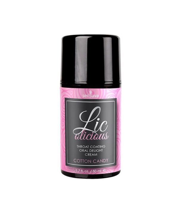 Гель для глибокого мінету Sensuva Lic-o-licious Cotton Candy (50 мл)