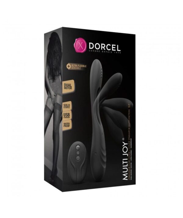 Вібратор для пар Dorcel MULTI JOY з пультом ДК
