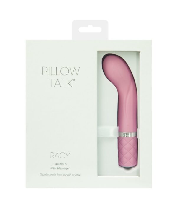 Розкішний вібратор Pillow Talk Racy  з кристалом Сваровські для точки G