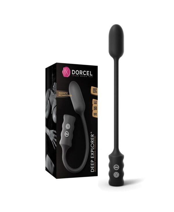 Віброяйце Dorcel Deep Explorer, підходить для вагінальної та анальної стимуляції