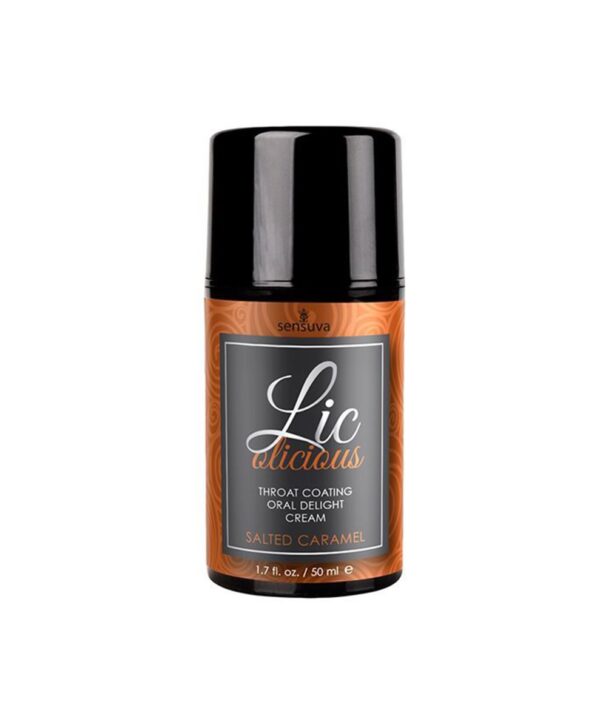 Гель для глибокого мінету Sensuva Lic-o-licious Salted Caramel (50 мл)