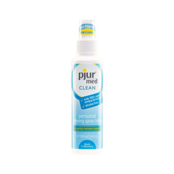 Очищувальний спрей pjur med CLEAN 100 мл для ніжної шкіри та іграшок