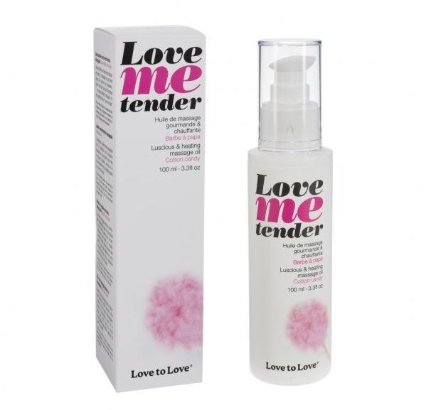 Масажне масло Love To Love LOVE ME TENDER Cotton candy (100 мл)