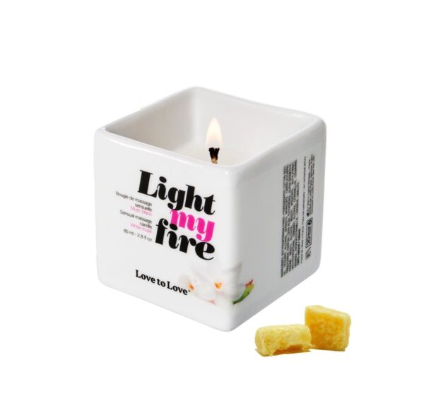 Масажна свічка Love To Love LIGHT MY FIRE Musc (80 мл)