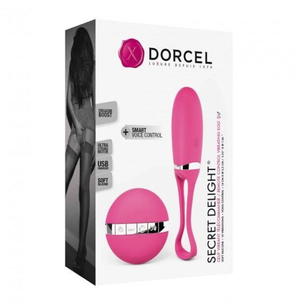 Віброяйце Dorcel Secret Delight з пультом ДК і голосовим керуванням