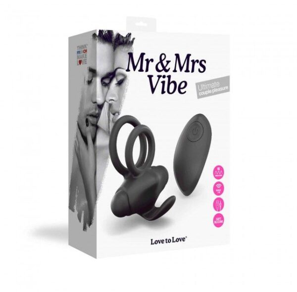 Ерекційне віброкільце Love To Love Mr & Mrs VIBE з пультом