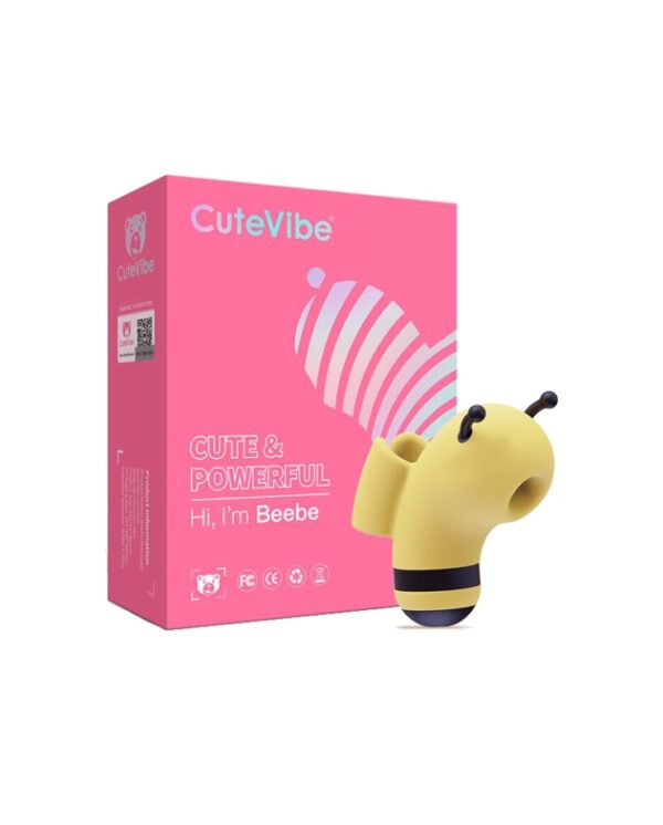 Вакуумний стимулятор на палець із мікрострумами CuteVibe Beebe