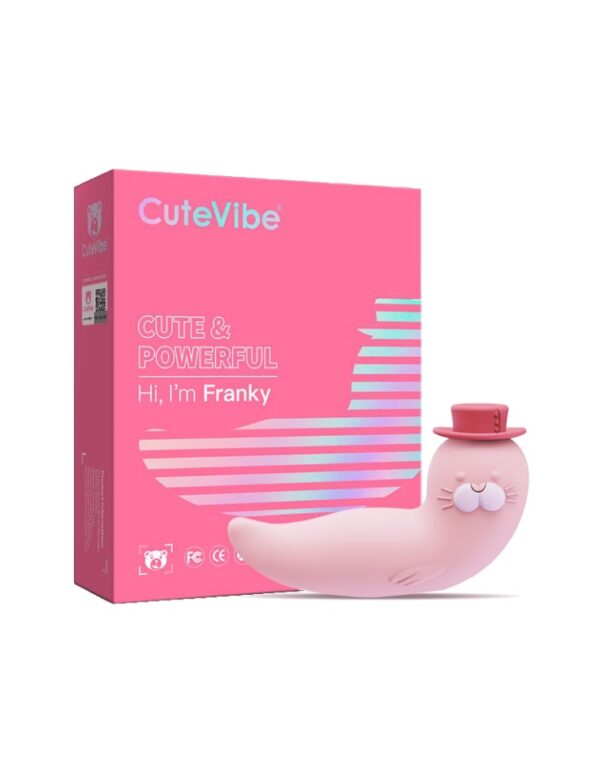 Вакуумний вібратор CuteVibe Franky