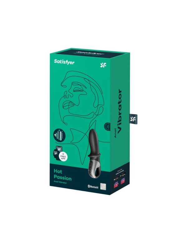 Анально-вагінальний смарт вібратор з підігрівом Satisfyer Hot Passion