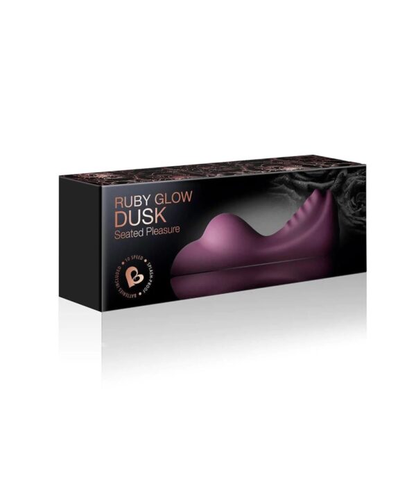 Sit-on-top вібратор Rocks Off Ruby Glow Dusk
