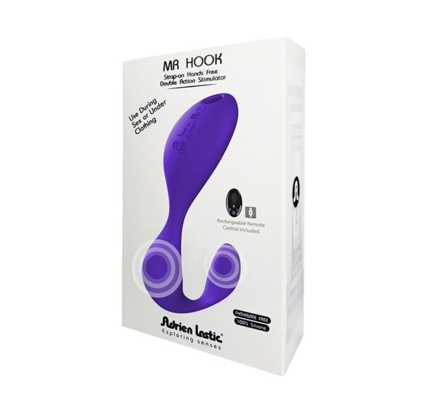 Вібратор під одяг Adrien Lastic Mr.Hook з пультом LRS
