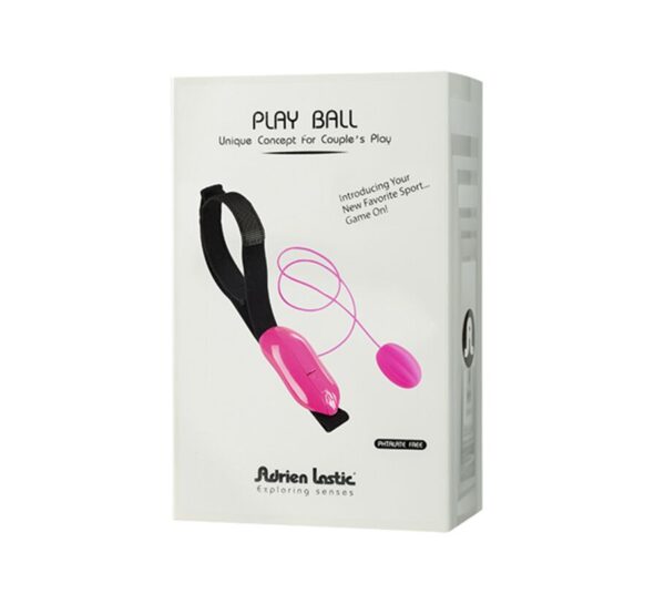 Віброяйце Adrien Lastic Playball, з турборежимом, кріплення до ноги
