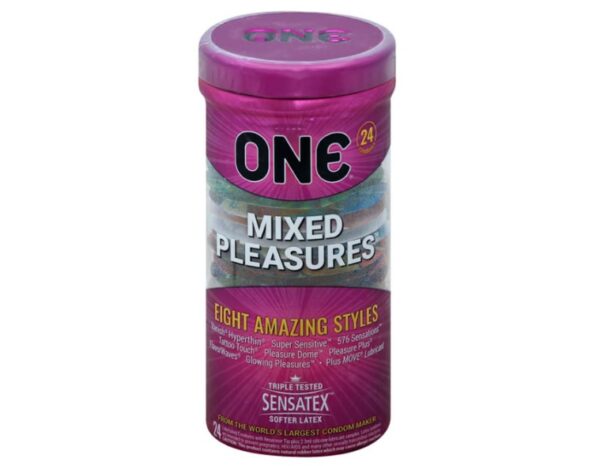 Презервативи One mixed pleasures, 24 штуки
