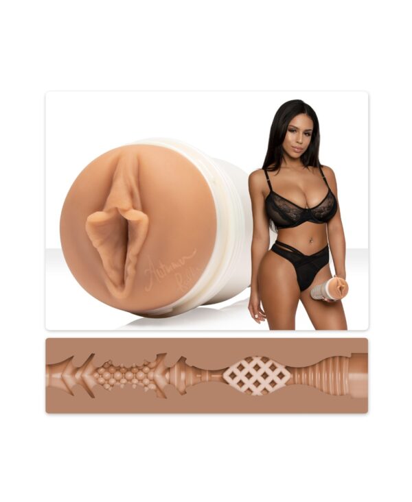 Мастурбатор Fleshlight Girls: Autumn Falls - Cream, зі зліпка вагіни