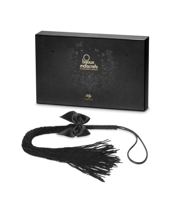 Батіг Bijoux Indiscrets - Lilly Fringe whip прикрашений шнуром і бантиком