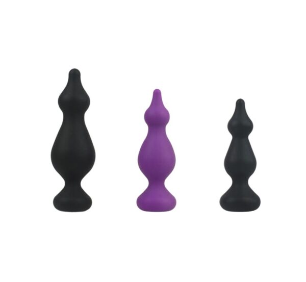 Анальна пробка Adrien Lastic Amuse, один з трьох розмірів S, М, L