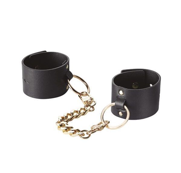 Наручники Bijoux Indiscrets MAZE - Wide Cuffs Black