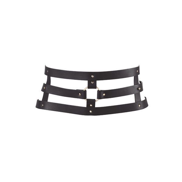 Портупея-пояс Bijoux Indiscrets MAZE - Wide Belt and Restraints, екошкіра