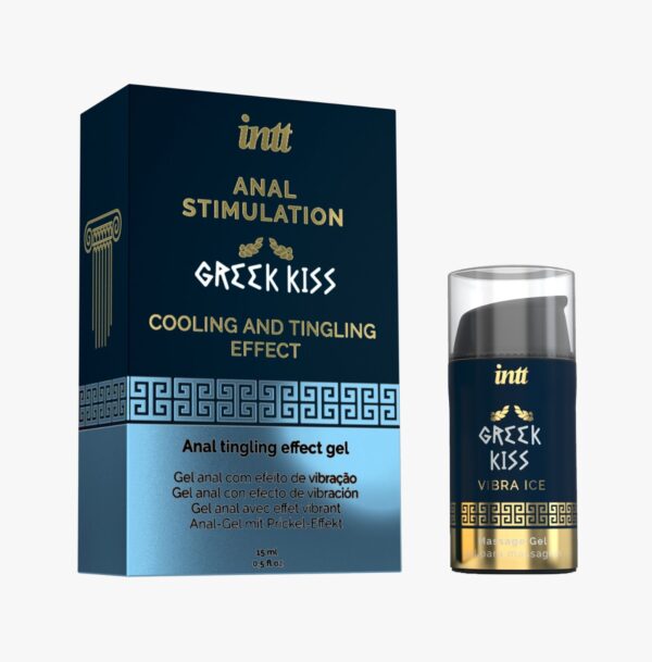 Стимулюючий гель для анілінгуса, риммінгу та анального сексу Intt Greek Kiss (15 мл)
