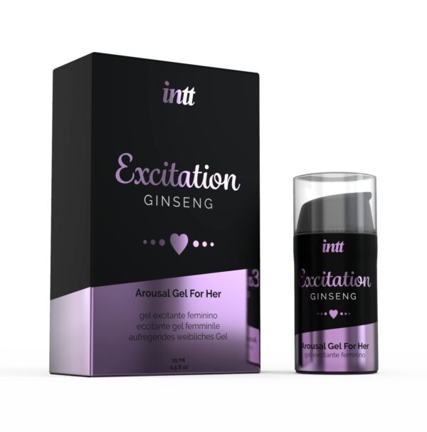 Збудливий гель Intt Excitation (15 мл), з ефектом вібрації