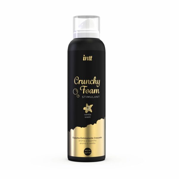 Преміум масажна піна Intt Crunchy Foam Vanilla (150 мл) екстразволожуюча