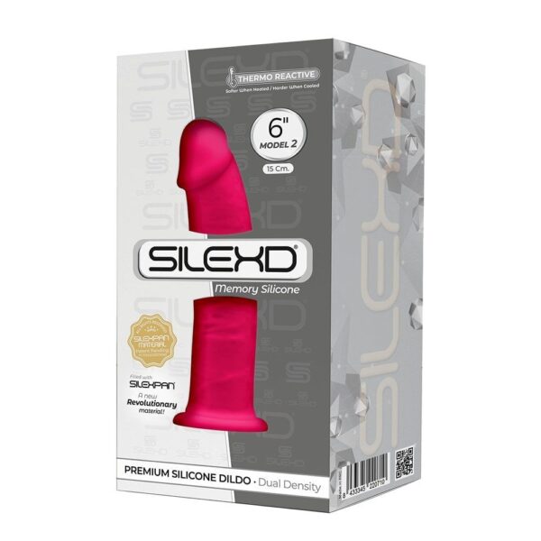 Фалоімітатор SilexD Robby (MODEL 2 size 6in), силікон + Silexpan, діаметр 3,5см