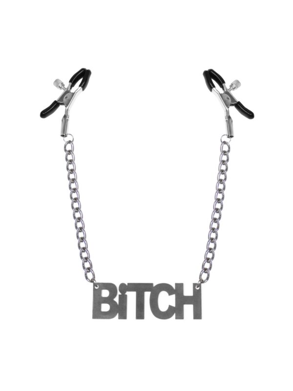 Затискачі для сосків Feral Feelings - Nipple clamps Bitch