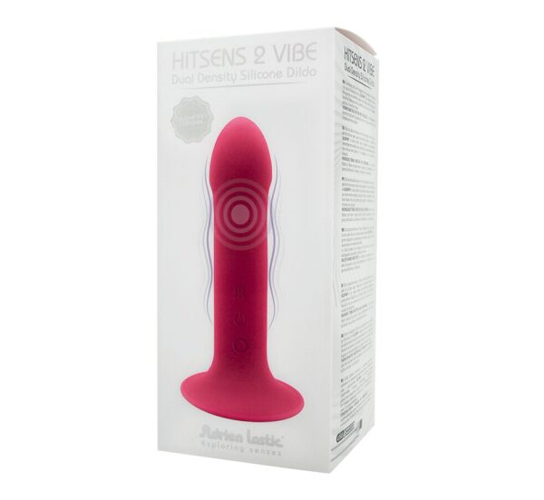 Ділдо з вібрацією Adrien Lastic Hitsens 2, ідеально для страпону