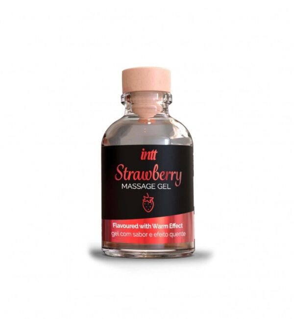 Масажний гель для інтимних зон Intt Strawberry (30 мл)