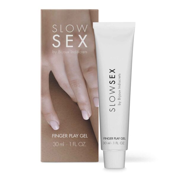 Гель-лубрикант для мастурбації Bijoux Indiscrets Slow Sex Finger play gel