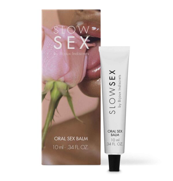 Стимулюючий бальзам для мінету Bijoux Indiscrets Slow Sex Oral sex balm