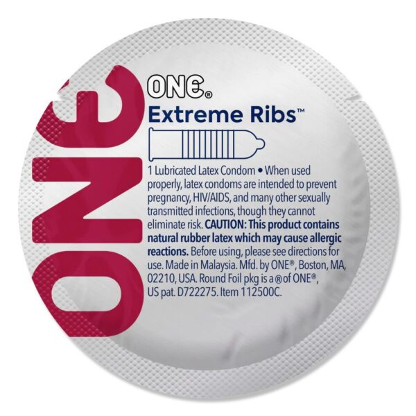 Презерватив ONE Extreme Ribs